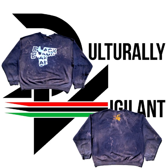Culturally Vigilant Sweaters - Custom Black History Sweater 2X Distressed